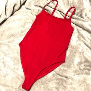 Scoop Back Cami Bodysuit